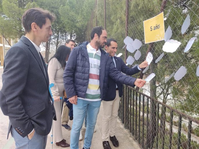 Visita al CEIP San Miguel.