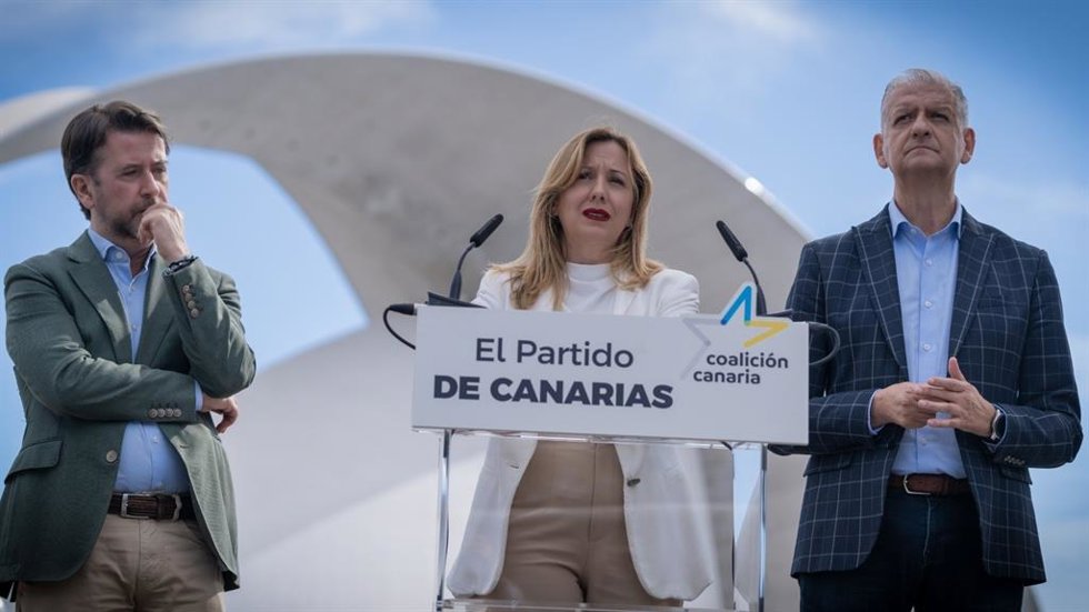La Candidata De Coalición Canaria A La Presidencia Del Cabildo De Tenerife, Rosa Dávila, Presenta El Programa De Gobierno Con El Que Pretende Que La Isla Recupere El Protagonismo Y Liderazgo Que Ha Perdido En Los Últimos Cuatro Años