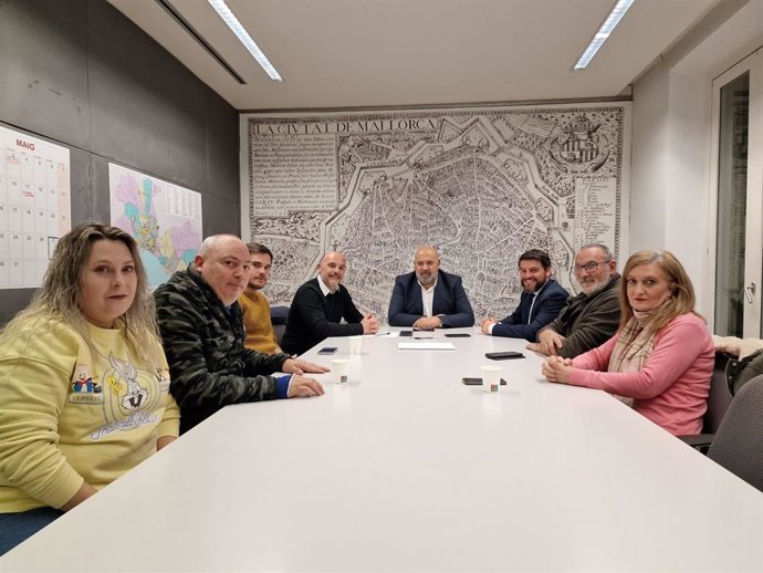 Jaime Martínez se reúne con Protección Civil