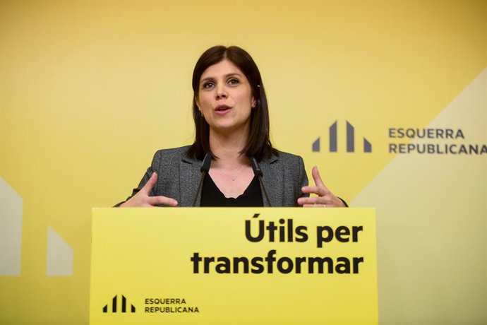 La portaveu d'ERC i secretria general adjunta d'ERC, Marta Vilalta 