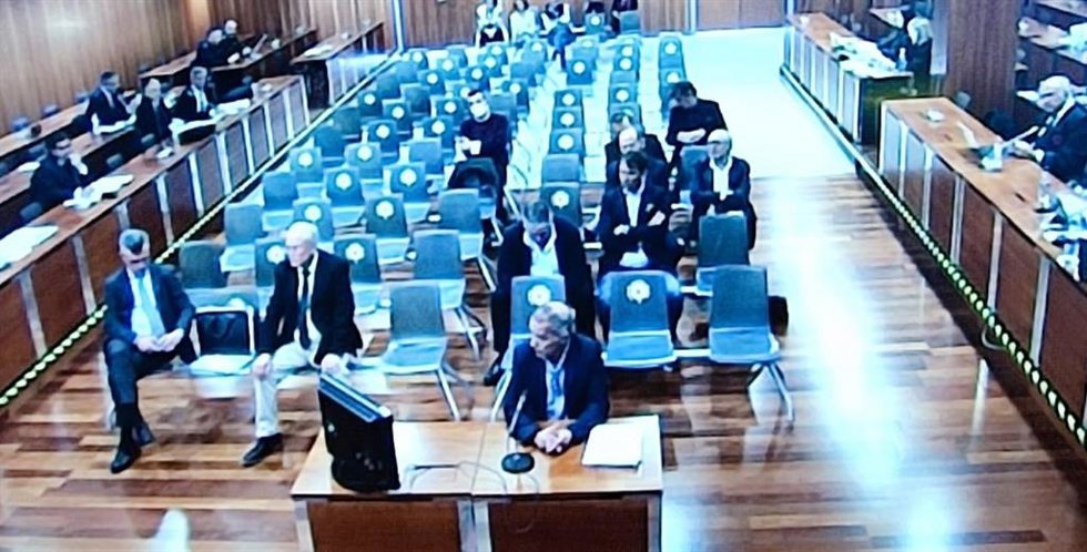 Un momento del juicio del caso 'Astapa', contra la supuesta corrupción en Estepona.