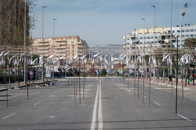 Primera mascletà de la Magdalena 2023, a dilluns 13 de març