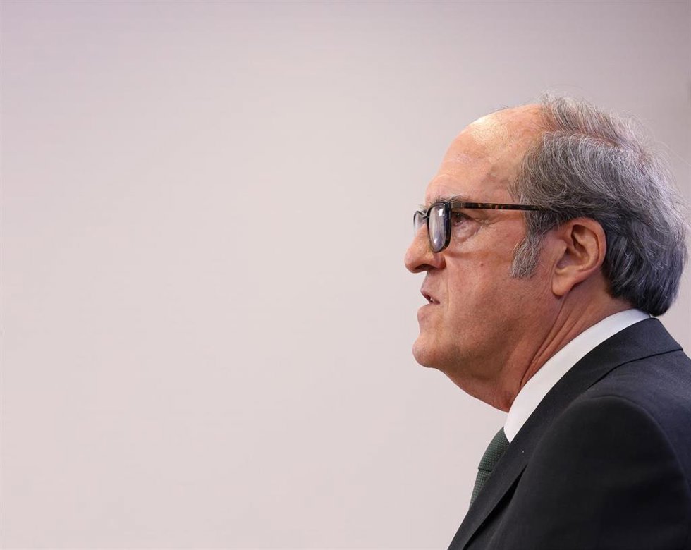 El Defensor del Pueblo, Ángel Gabilondo, ofrece una rueda de prensa tras la entrega del Informe Anual 2022 a la presidenta del Congreso, a 13 de marzo de 2023, en Madrid (España)