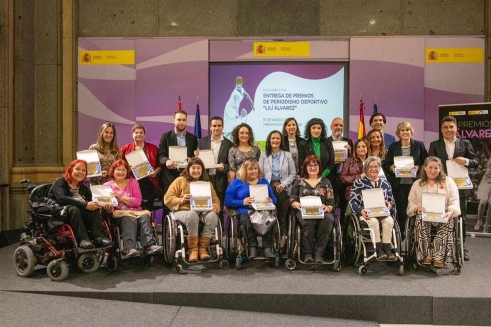 Entrega de los premios Lilí Álvarez de periodismo