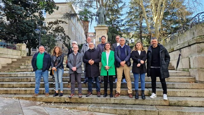 Candidatura del PSOE de Ourense para las elecciones municipales del 28 de mayo.