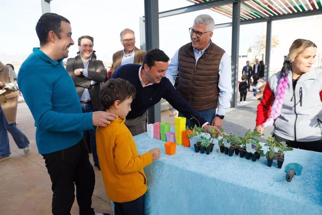 Inauguración del parque en Huércal de Almería