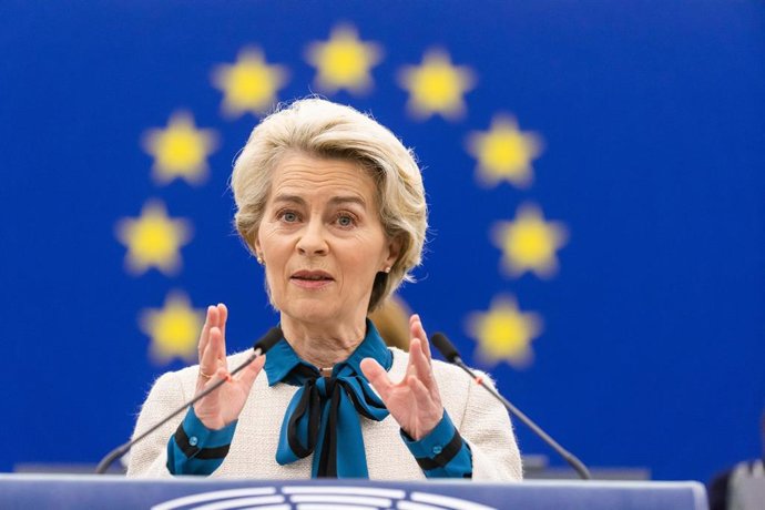 Archivo - La presidenta de la Comisión Europea, Ursula von der Leyen.