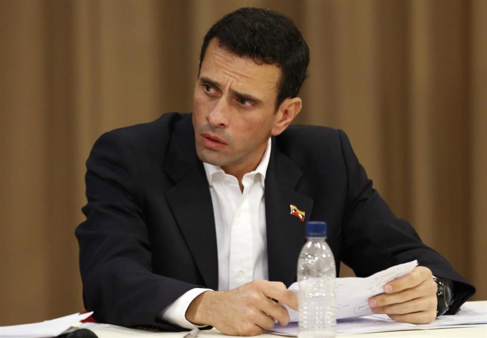 Archivo - El opositor venezolano, Henrique Capriles 