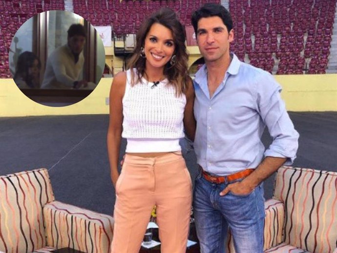 Cayetano y María Cerqueira, cuando la presentadora le entrevistó en el año 2019 para la tv portuguesa