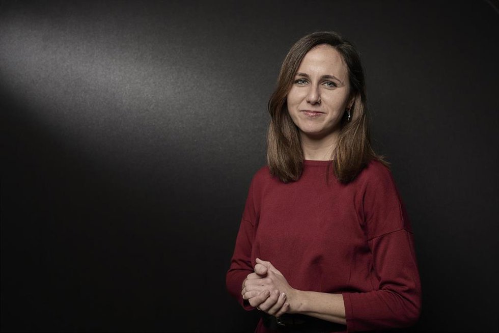 Archivo - La ministra de Derechos Sociales y Agenda 2030, Ione Belarra, posa para Europa Press, a 26 de noviembre de 2021, en Madrid, (España). Belarra es también secretaria general de Podemos desde junio de 2021.