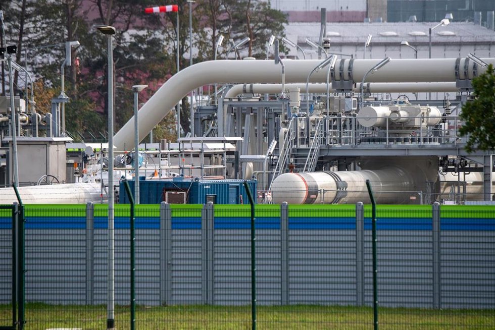 Archivo - Imagen de archivo de gasoductos conectados al Nord Stream en Alemania.