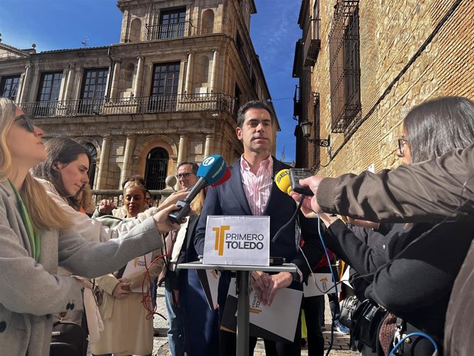 Julio Comendador presenta 'Primero Toledo', su nuevo proyecto político para aspirar a la Alcaldía de la ciudad