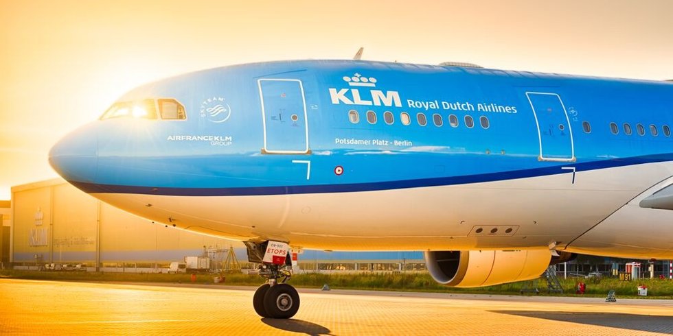 Avión de KLM