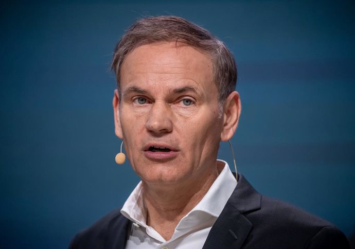 14 March 2023, Berlin: Oliver Blume, Chief Executive Officer (CEO) of Volkswagen AG, attends the annual press conference presenting the automaker's full 2022 financial results. Photo: Michael Kappeler/dpa