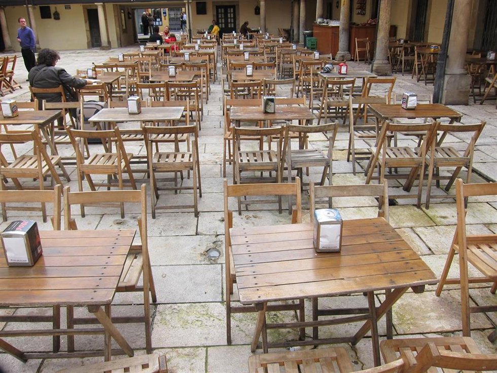 Archivo - Terraza de Oviedo