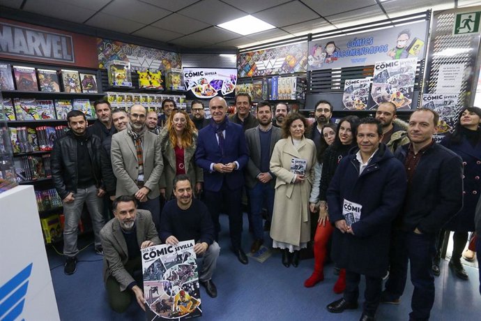 Sevilla.-Exposiciones, mesas redondas y una fiesta en Torre Sevilla para celebrar el día del Cómic
