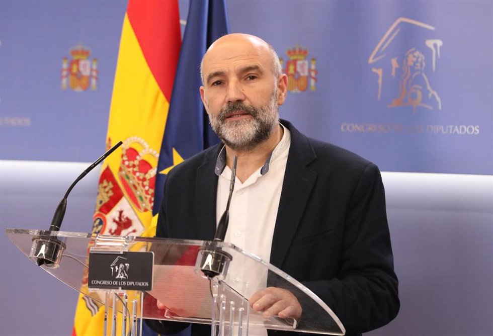 Archivo - El diputado del BNG en el Congreso, Néstor Rego