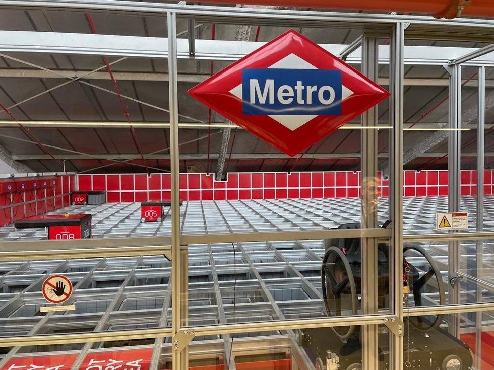 Almacén automático de Metro de Madrid