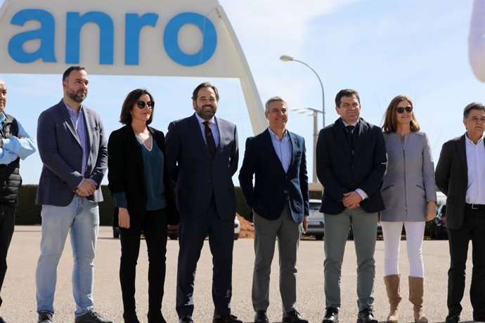 El presidente del PP de C-LM, Paco Núñez, en Tomelloso