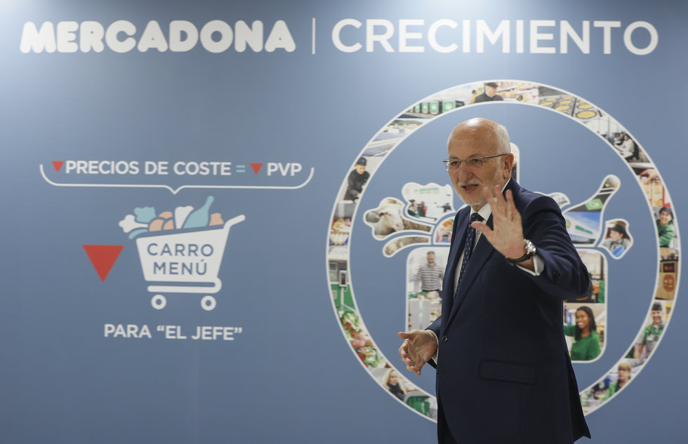 El presidente de Mercadona, Juan Roig
