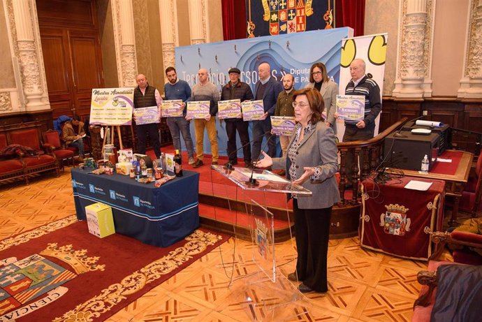 Una entrega de premios de Alimentos de Palencia.