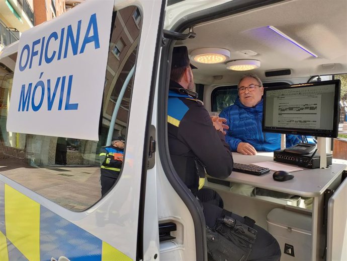 Nueva oficina móvil de la Policía Local de Salamanca
