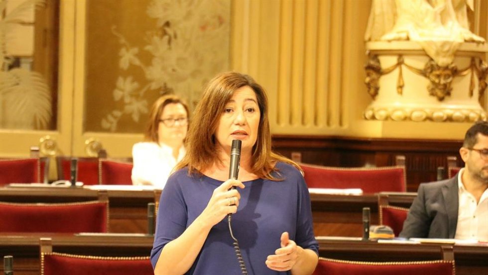 Archivo - La presidenta del Govern, Francina Armengol. Archivo.