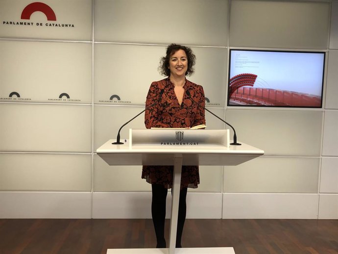 La portaveu del PSC al Parlament, Alícia Romero