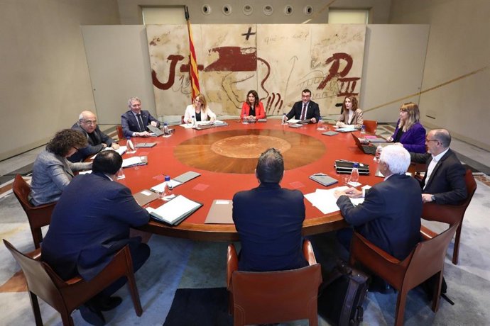 Reunión del Consell Executiu, a 14 de marzo de 2023.