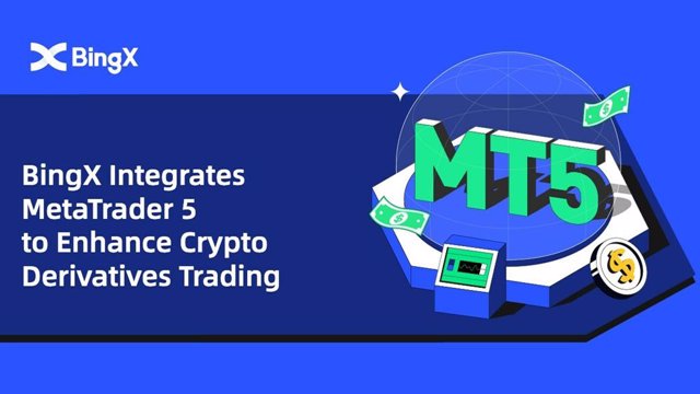 BingX Integrates MetaTrader 5 to Enhance Crypto Derivatives Trading