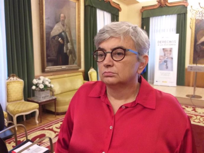 Archivo - Ana González, alcaldesa de Gijón
