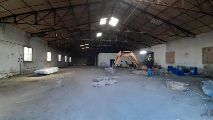 Derribo centro salud de Calahorra