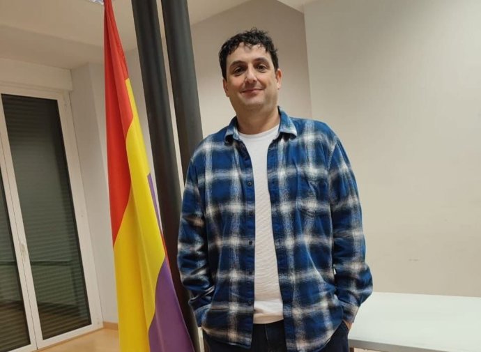 Javier Ibáñez, cabeza de lista de Contigo Villava en las elecciones municipales.