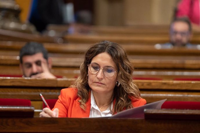 Archivo - La consellera de Presidencia de la Generalitat, Laura Vilagr. Foto de archivo.