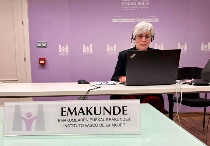 La directora de Emakunde, Miren Elgarresta