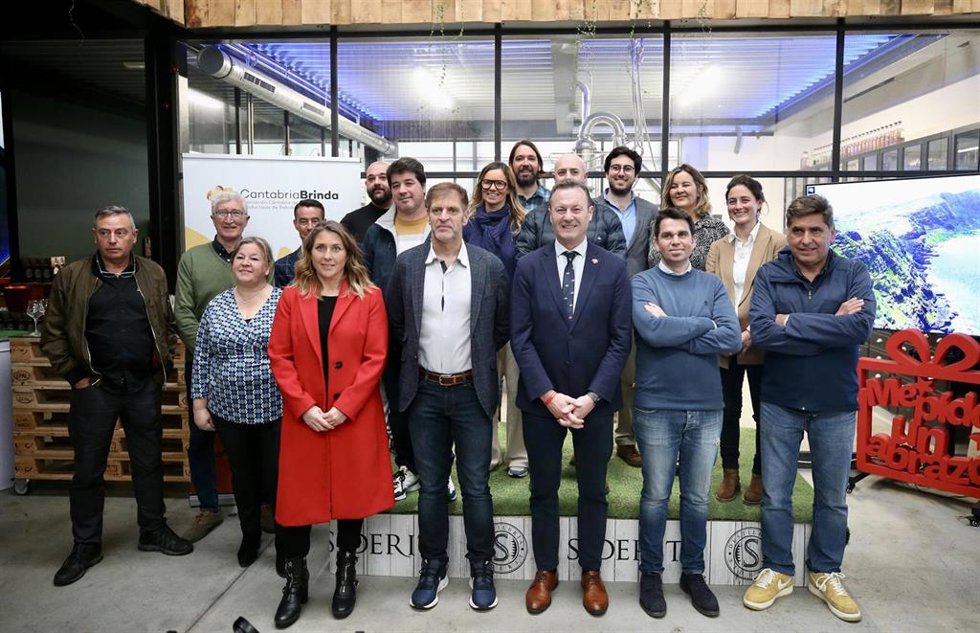 Presentación de #CantabriaBrinda, la nueva asociación empresarial de productores de bebidas de Cantabria