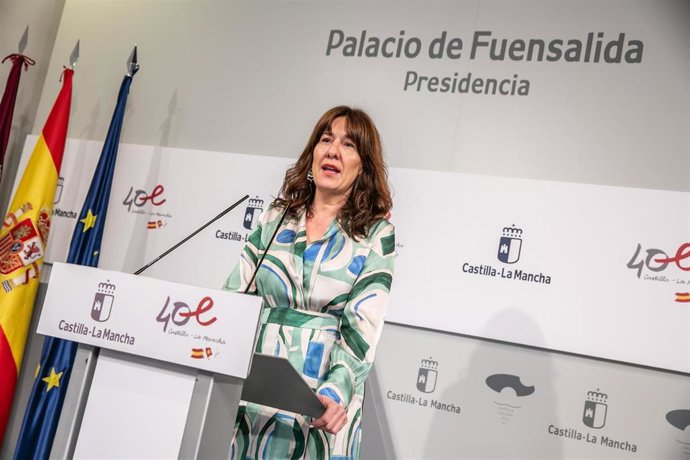 Blanca Fernández, en rueda de prensa