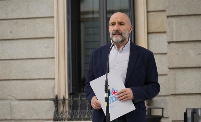 Archivo - El diputado del BNG, Néstor Rego, en el Congreso