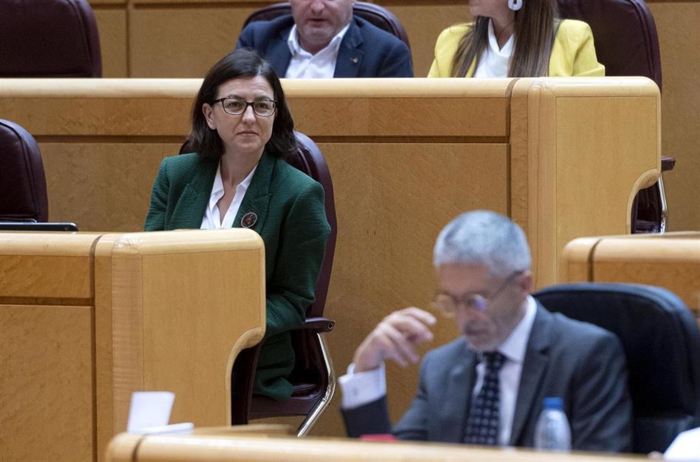 Archivo - La portavoz del Grupo Parlamentario Socialista en el Senado, Eva María Granados, en una sesión de control al Gobierno en el Senado, a 24 de mayo de 2022, Madrid (España). El Grupo Parlamentario Nacionalista pide hoy al Ejecutivo "una valoració
