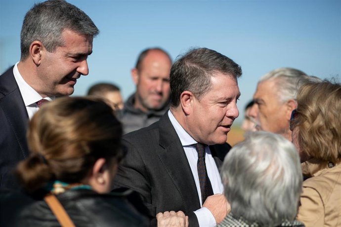 García-Page, en su visita a El Viso