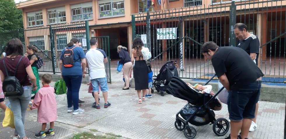 Archivo - Vuelta al cole en Gijón, regreso a las aulas.