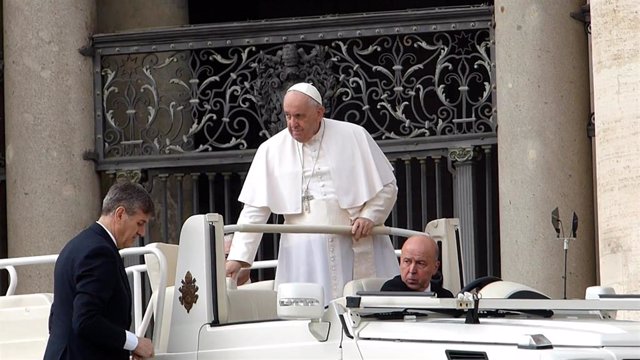 El Papa el pasado lunes, día en que se cumplimieron diez años de su Pontificado