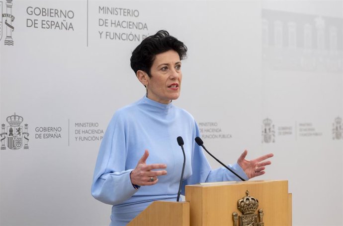 Archivo - La portavoz y consejera de Economía y Hacienda del Gobierno Navarro, Elma Saiz.