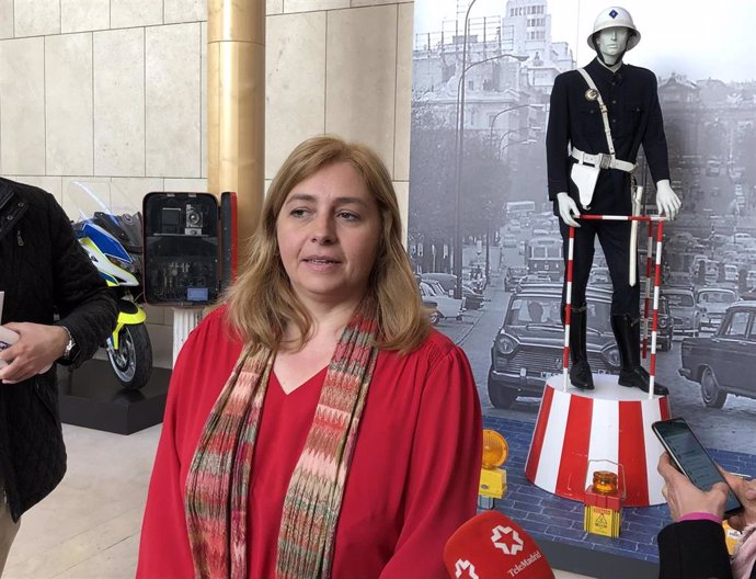 La delegada de Seguridad y Emergencias del Ayuntamiento de Madrid, Inmaculada Sanz.