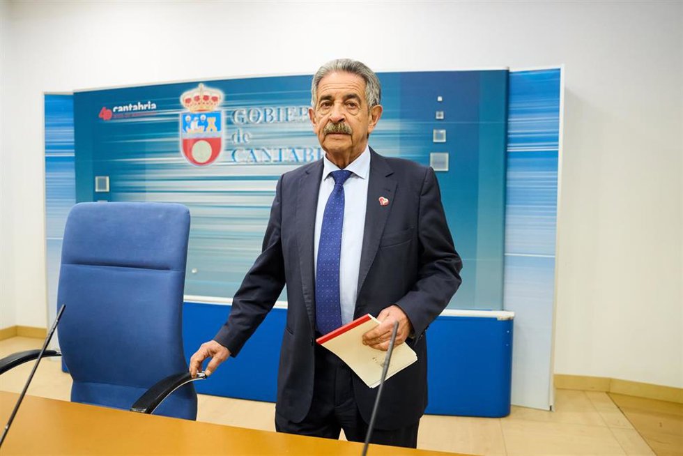 El presidente de Cantabria, Miguel Ángel Revilla