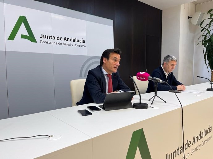 El director general de Consumo, José Agustín González, en rueda del prensa con motivo del Día Mundial de los Derechos de las Personas Consumidoras.