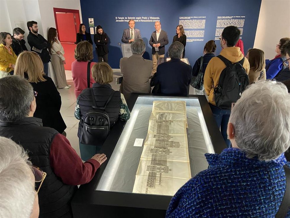 Inauguración de la exposición.