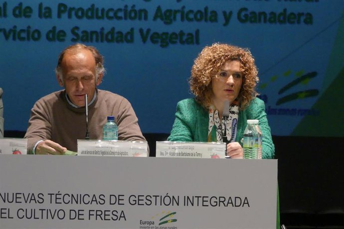 La presidenta de la Diputación de Huelva, María Eugenia Limón, en la inauguración de las jornadas.