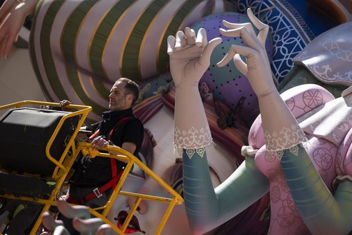 Plant de las Fallas de  Valncia