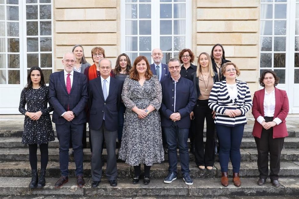 La delegación de Ciudades Patrimonio de la Humanidad, en Burdeos.